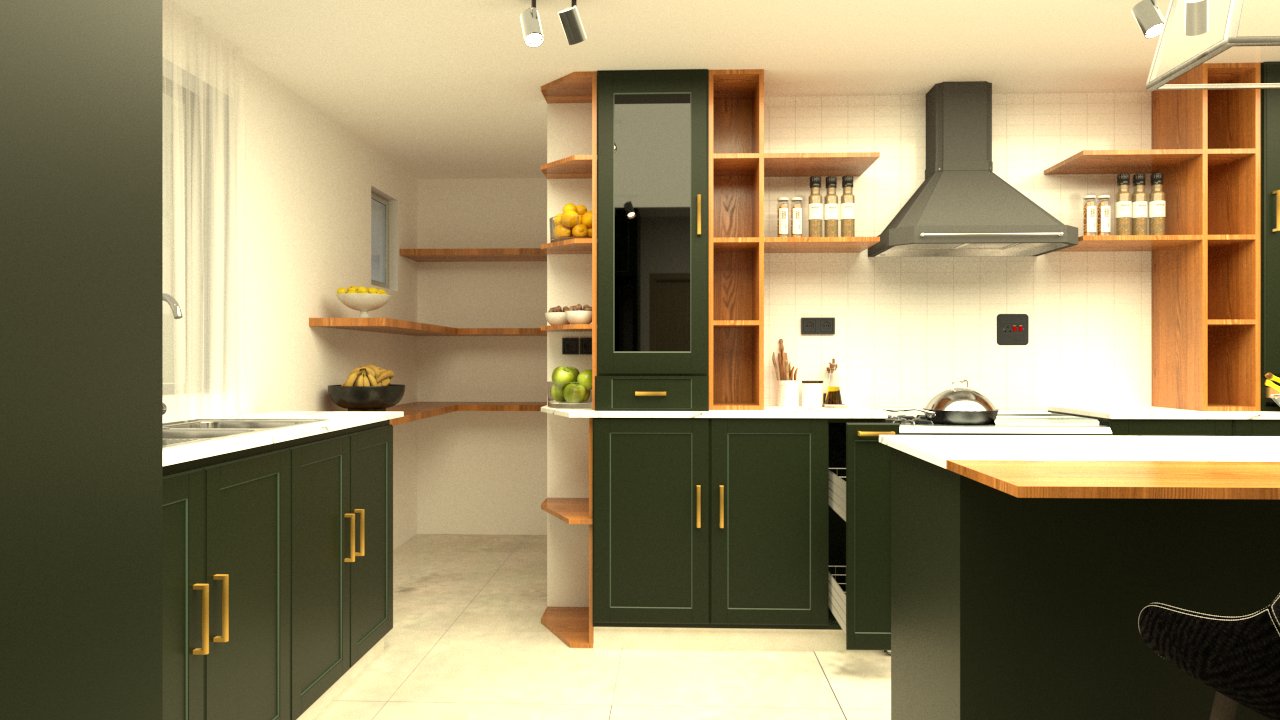 Ngong Kitchen Side View 2
